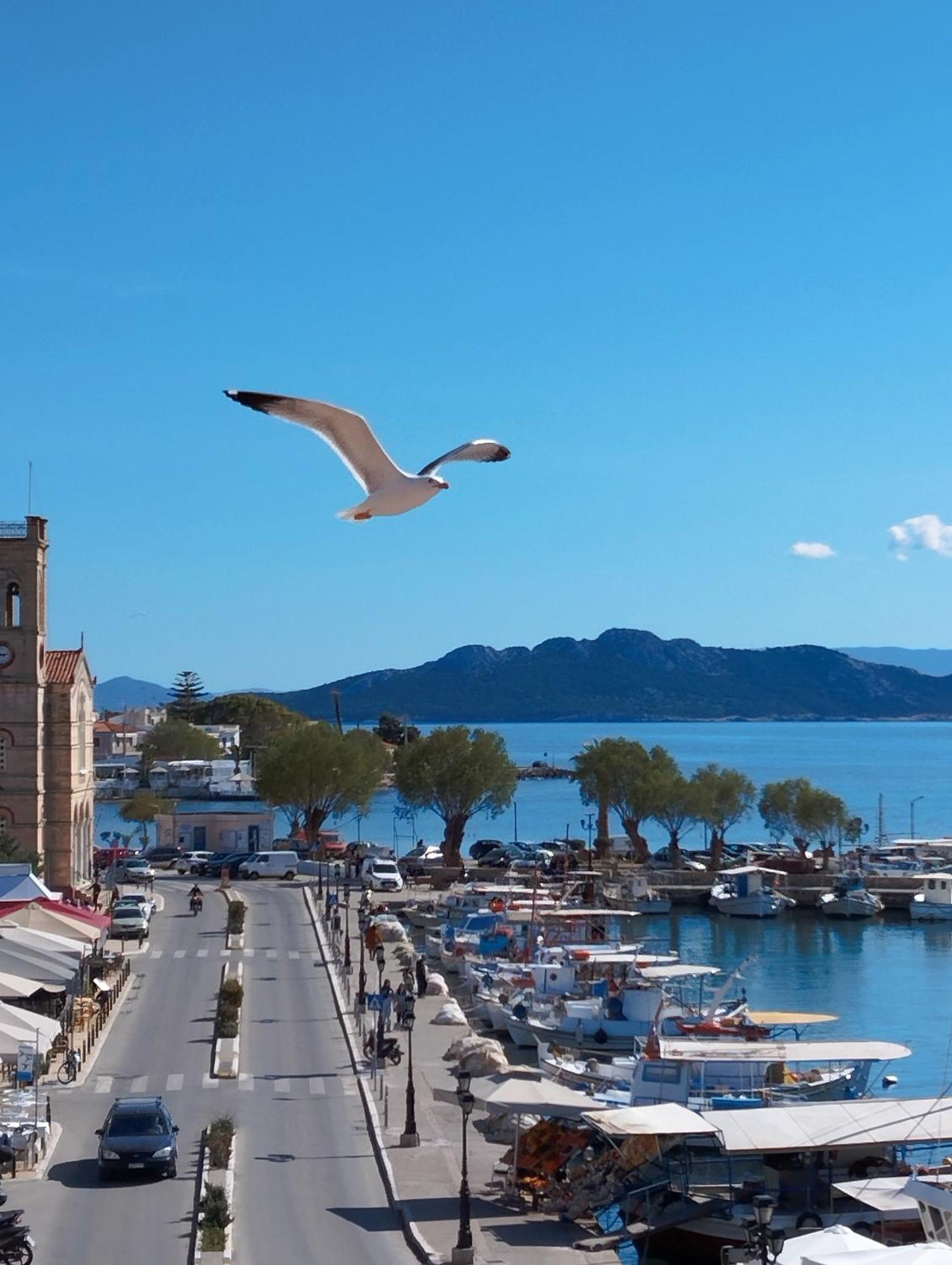 Aegina Port Apt 2-Διαμέρισμα Στο Λιμάνι Της Αίγινας 2 外观 照片